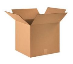 UOFFICE 12 x 12 x 6" Shipping Boxes Brown