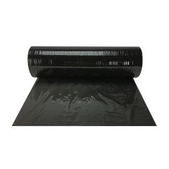 Opaque stretch wrap for securing pallets and stacked boxes