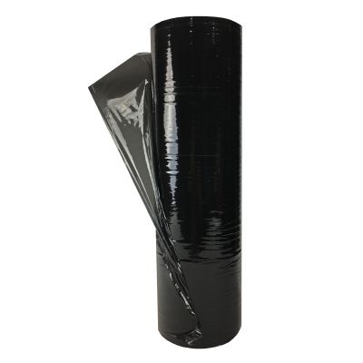Use black stretch wrap for international shipping